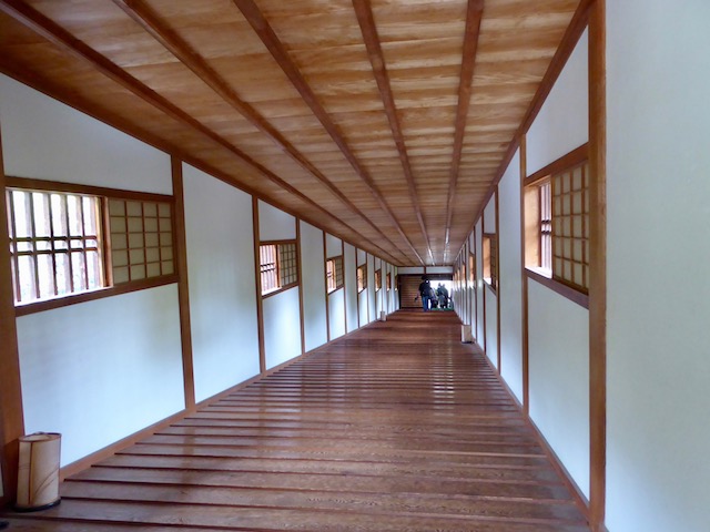 和歌山城の御橋廊下