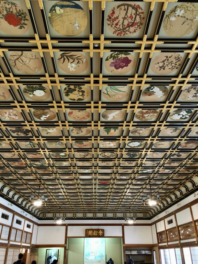 傘松閣の天井